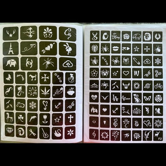 Fun home sparkle tattoos/kit - Picture 3 of 10